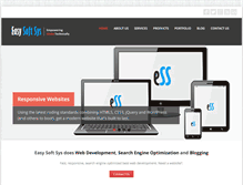 Tablet Screenshot of easysoftsys.com